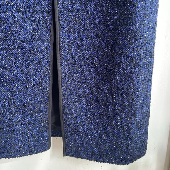 Hill House The Lou Lou Duster Jacket Midnight Tweed - Picture 9 of 13